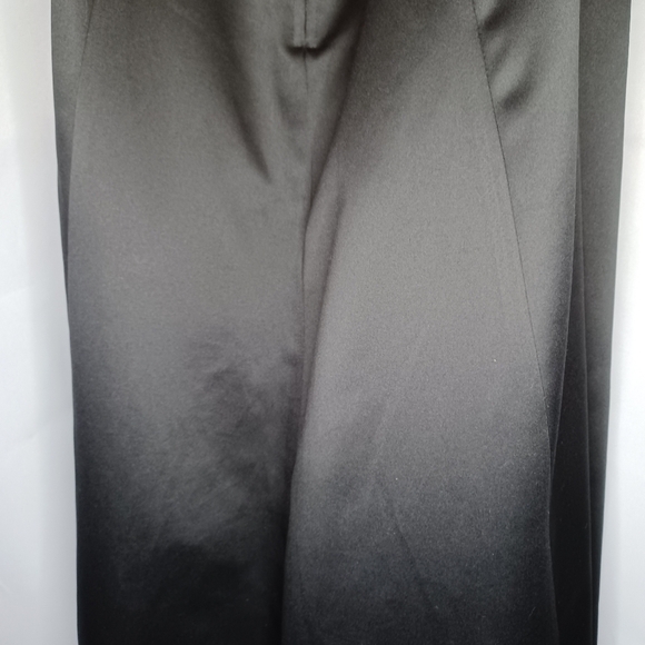 Blonde And Me Evening By Linda Bernell Elegant Black and Gold Beaded Dress - Picture 8 of 11